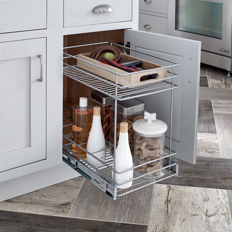 Pull out dish cabinet hot sale